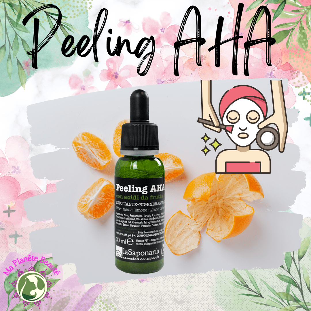 Peeling AHA - La Saponaria - MA PLANETE BEAUTE